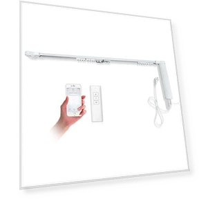 DIY WiFi Smart Automatic Curtain Motor Track System — Curtains, Olide