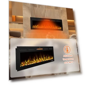 Smart Electric Fireplace Insert — Remotes & Thermostats, VINEMOUNT