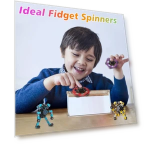 Transformable Fidget Spinners — Stress Relievers, Gokeey