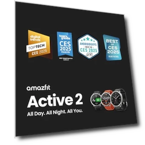 Active 2 Smart Watch — Smartwatches, Amazfit