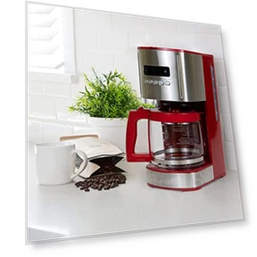 Drip Coffee Maker - 12 Cup Programmable Cafe Machine — Coffee Makers, Koolatron