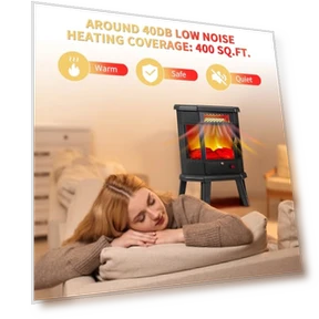 Freestanding Fireplace Stove — Portable Heating Solutions, RealSmart