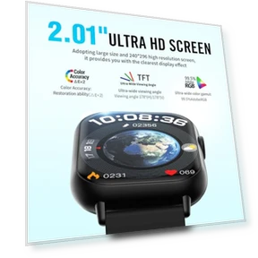 Smart Watch with HD Screen and Health Monitoring — Smartwatches, Williben