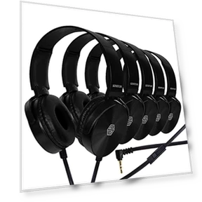 Student On Ear Comfy Swivel Earphones — In-Ear Headphones, Sonitum
