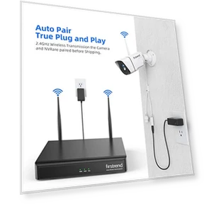 Wireless Security Camera System — Smart Home Security, Firstrend
