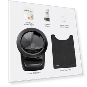 Automatic Self-Cleaning Cat Litter Box — Urine Detectors, Whisker