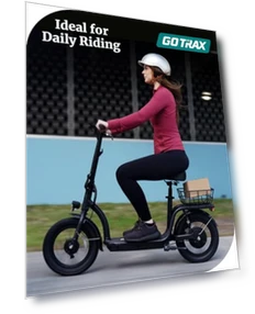 Electric Scooter with Seat — Electric Vehicles, Gotrax