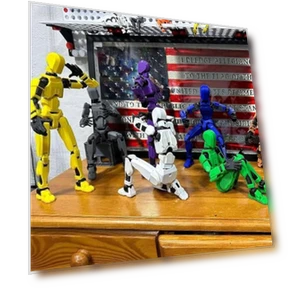 Titan 13 Action Figure Set — Interactive Figures & Robots