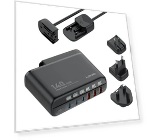 140W 6-Port USB PD Charger — Chargers, LDNIO