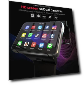 Large Screen Mobile Phone Watch — Smartwatches, LOKMAT