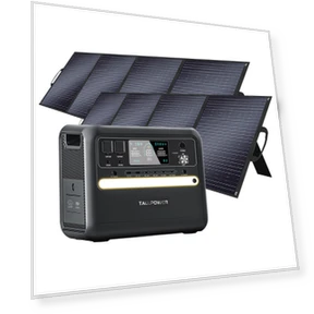 Portable Power Station with Solar Panels — Power Inverters, TALLPOWER