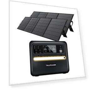 Portable Power Station with Solar Panels — Power Inverters, TALLPOWER