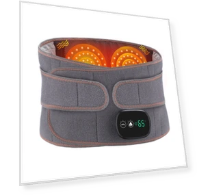 Red Light Heating Massage Waist Protector Belt — Back Braces