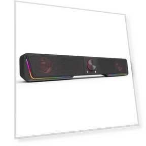 RGB Bluetooth Sound Bar 2.0 Channel with Dual Speakers and Dynamic Lighting — Sound Bars, Redragon