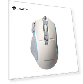 Wired Gaming Mouse with Light Emitting Buttons — Gaming Mice, Langtu