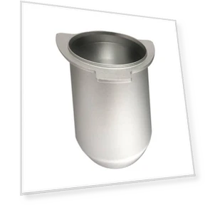 Alloy Coffee Powder Receiving Cup — Coffee & Espresso Machine Components