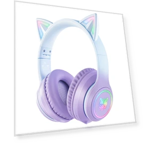 Cat Ear Wireless Bluetooth Headphones — On-Ear Headphones, ONIKUMA