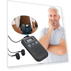 Digital Display Mobile Hearing Aid Sound Amplifier — Hearing Support