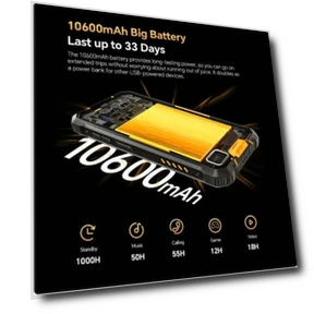 Waterproof Rugged Smartphone — Screen Protectors, OUKITEL
