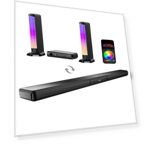 Lighting Soundbar — Home Entertainment Systems, Ultimea