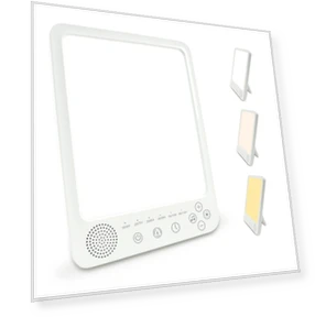 Simulated Sunlight Lamp with White Noise Machine — Light Therapy Solutions