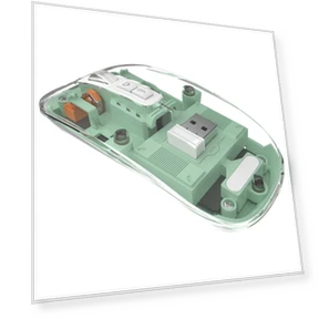 Transparent Wireless Mouse — Mouse Pads, Other