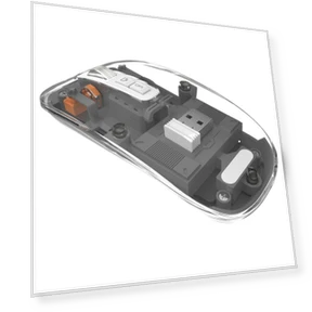 Transparent Wireless Mouse — Mouse Pads, Other