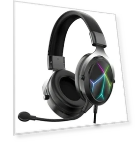 LED RGB Gaming Headphones with Noise Cancelling — Gaming Headsets, ONIKUMA