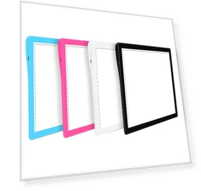 Rechargeable Copy Table Soft Light Eye Protection Wraparound Copy Board Drawing Tablet — Drawing Boards