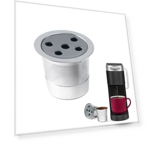 Reusable Stainless Steel Filter Cup — Permanent