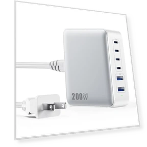 6-in-1 USB C Charger Block Fast Charging Station — Chargers & Adapters, Dongguan Yuanhaoxun Technology Co., Ltd.