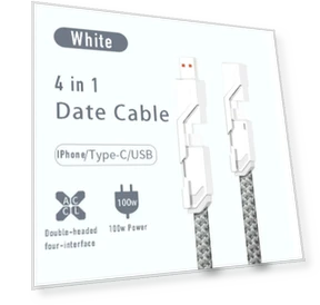 Flat Braided Anti-tangle Charger Cable — Charging Solutions