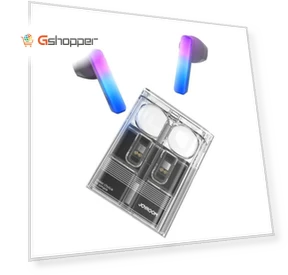 TWS Earbuds Bluetooth Earphone with Cool LED Light — In-Ear Headphones, JOYROOM