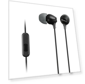 Wired Stereo Headphone with Microphone — On-Ear Headphones, Sony