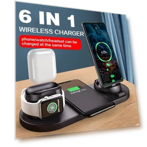 Wireless Charger 6 in 1 — Chargers, Zenez