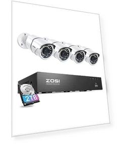 8CH 4K PoE Home Security Camera System — Smart Home Security, ZOSI