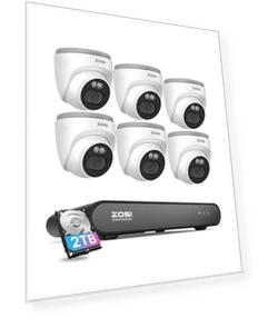Home Security Camera System — Smart Home Security, ZOSI