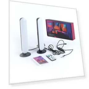 Intelligent Wifi + Bluetooth Illusion Desktop Ambient Light Set — LED, Tuya