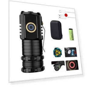 Mini Flashlight Rechargeable Waterproof Torch — Flashlights