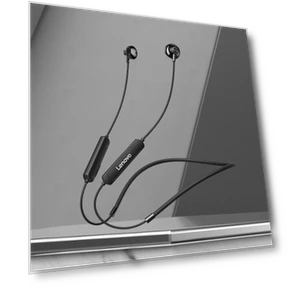 Hanging Neck Type Wireless Bluetooth Headphones — On-Ear Headphones, Lenovo