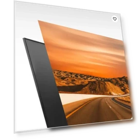 100 inch HE Pet Crystal Fixed Frame Screen — Home Theater Projection Screens, NothingProjector