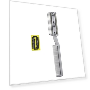 2-in-1 Pet Cleaning Dead Hair Clipper and Smooth Hair Combing Tool — Brushes