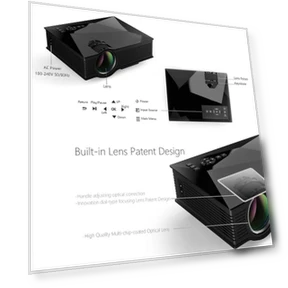 Home Theater Multimedia HD LED Projector — Home Theater Projectors