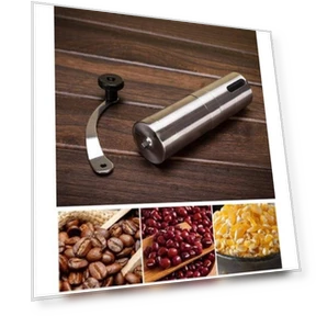 Portable Conical Burr Mill Manual Coffee Bean Grinder — Hand Coffee Grinders