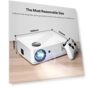 Portable Home Theater LED HD Digital Projector — Home Theater Projectors, AUN