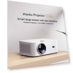 Projector X1 Max — Home Theater Projectors, Wanbo