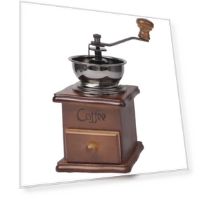 Wooden coffee bean grinder — Hand Coffee Grinders