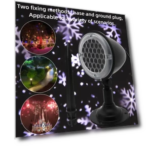 Christmas Snowflake Projector Light — Outdoor Light Projectors