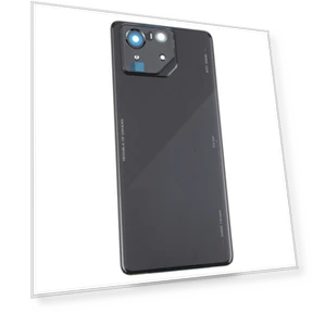 Original Glass Battery Back Cover with Camera Frame — Back Covers, Asus
