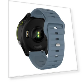 Wave Pattern Studded Buckle Silicone Watch Band — Watch Straps & Bands, Kalebol